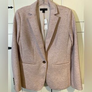 Ann Taylor | Jackets & Coats | Ann Taylor Light Pink Heather Blazer. Size 2. NWT